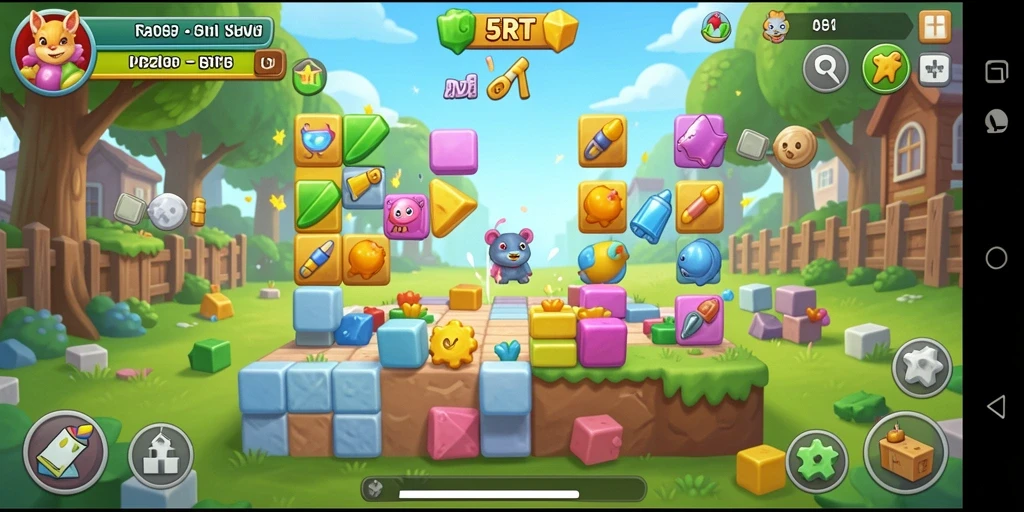 Tampilan gameplay seru dan menantang dari 5RT.