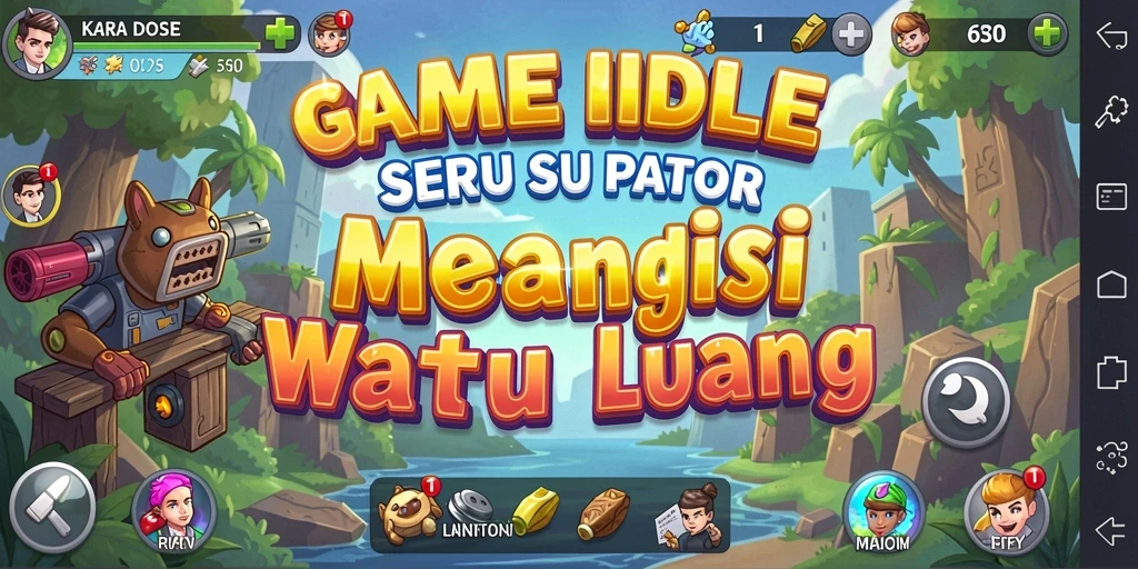 Tangkapan layar D06 menampilkan keseruan gameplay Idle yang menarik.