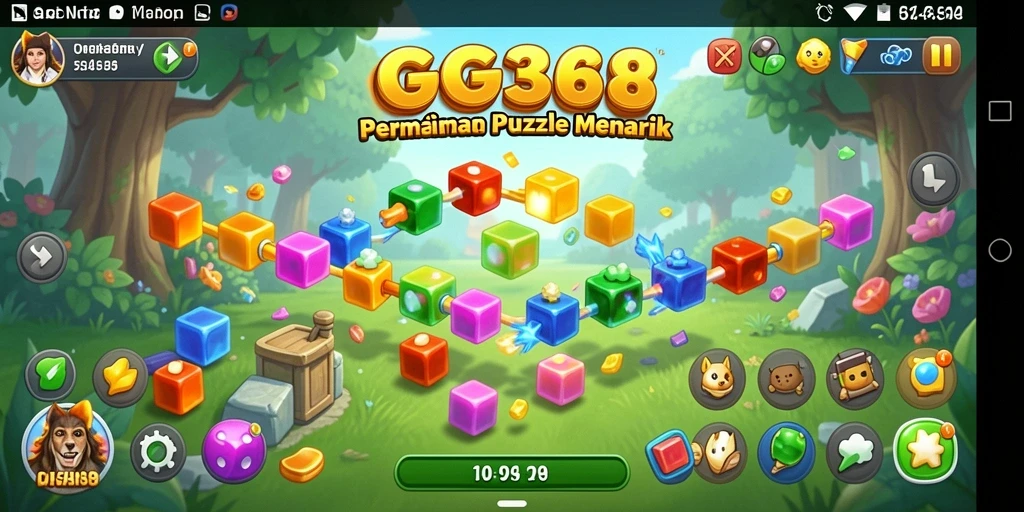 Screenshot menampilkan gameplay seru dari GG368 yang menantang dan menghibur.