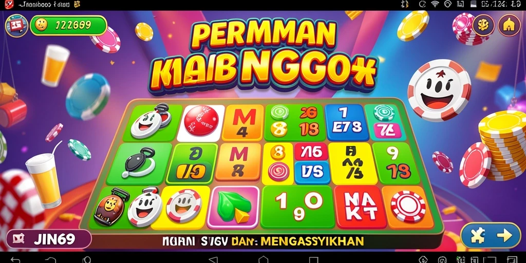 Tampilan gameplay Bingo yang menarik di JIN69.