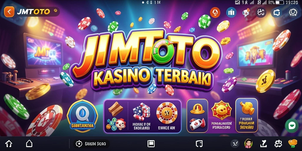 Screenshot gameplay JMTOTO menampilkan aksi seru dalam permainan Kasino.
