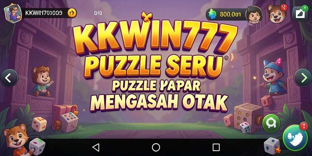 Tampilan gameplay menarik dari KKWIN777 yang penuh tantangan Puzzle.