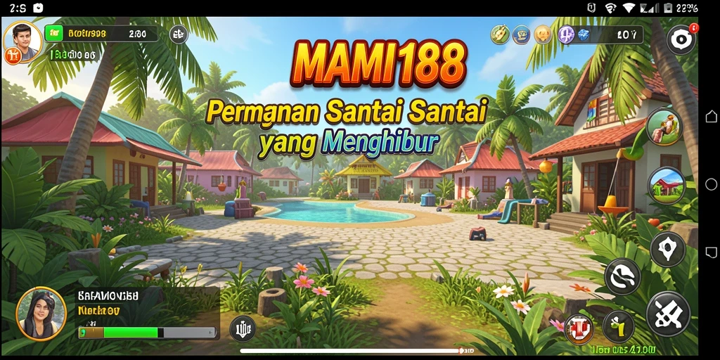 Screenshot MAMI188 menunjukkan gameplay yang sederhana dan menghibur.