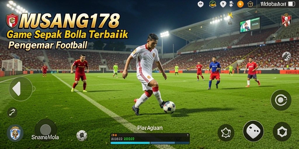 Tampilan gameplay <strong>MUSANG178</strong> yang mengesankan dalam pertandingan sepak bola.
