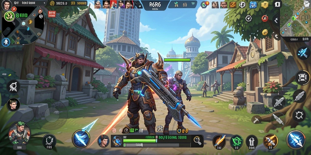 Tampilan antarmuka R6R6 yang intuitif dan modern.