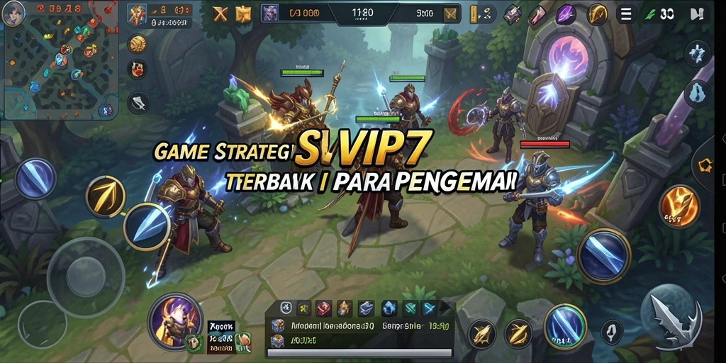 Tangkapan layar utama SVIP7 menunjukkan momen strategis dalam gameplay.