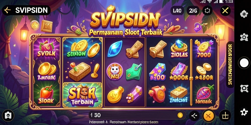 Tampilan menarik gameplay Slot SVIPSIDN yang mengasyikkan.
