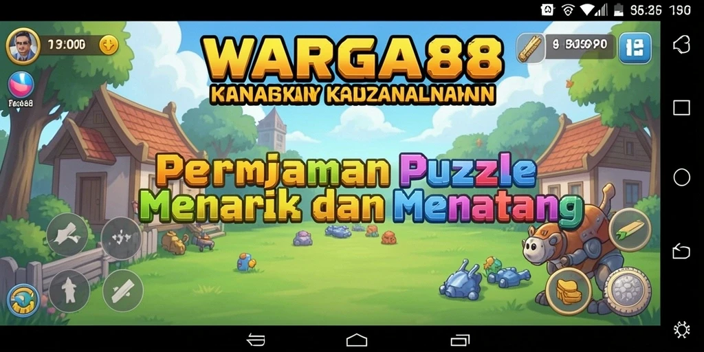 Tampilan gameplay WARGA88 yang menantang dan seru dalam bentuk screenshot.