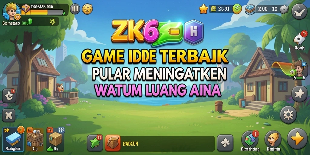 Tampilan gameplay ZK6 yang menarik dengan mekanisme Idle yang intuitif.